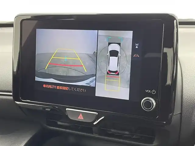 トヨタ ヤリスクロス ハイブリッド Z 群馬県 2025(令7)年 0.1千km ブラックマイカ 登録済未使用車　純正８型ディスプレイオーディオ　全方位カメラ　衝突軽減　アダプティブクルーズコントロール　ＢＳＭ　シートヒーター　ハンドルヒーター　ビルトインＥＴＣ２．０　障害物センサー　禁煙車