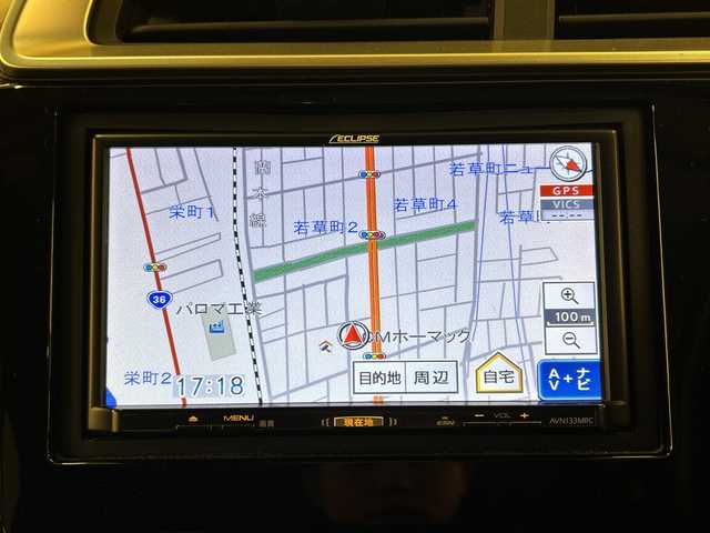 ホンダ フィット 13G F 道央・札幌 2018(平30)年 7.7万km プレミアムクリスタルレッドM ４WD//社外ナビ/　CD/BT/USB/ワンセグTV//バックカメラ//エンジンスターター//プッシュスタート//スマートキー//スペアキー//アイドリングストップ//ETC//社外15インチアルミ//冬タイヤ付き//電動格納ミラー