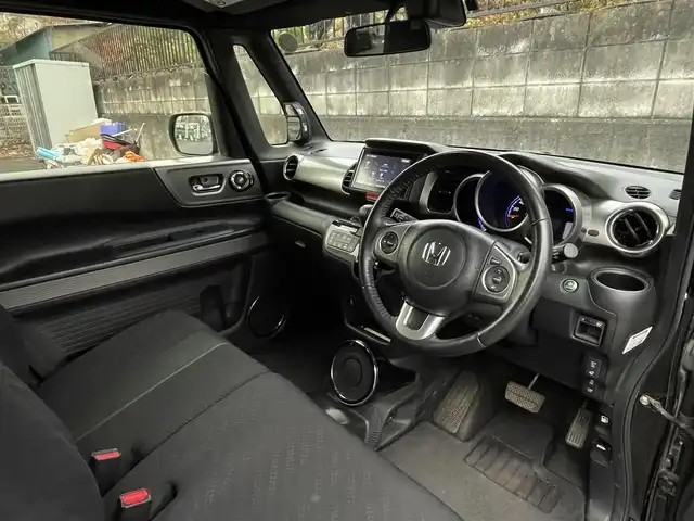 ホンダ Ｎ ＢＯＸ スラッシュ X 埼玉県 2014(平26)年 5.5万km スマートブラック ワンオーナー/純正ナビTV/シートヒーター（前席）/ステアリングヒーター/クルコン/電子制御パーキングブレーキ/プッシュスタート/PURE　sound　booth/バックカメラ/置型スマホ充電/USBポートｘ１/ＥＴＣ/オートライト/HIDヘッドライト/取扱説明書/保証書付整備手帳