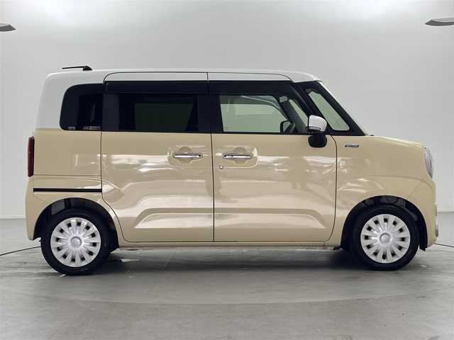 スズキ ワゴンＲ スマイル HYBRID X 福井県 2022(令4)年 3.5万km シフォンアイボリーメタリック 純正SDナビ【CN-RZ865】/　Bluetooth、CD、DVD、USB、TV/ビルトインＥＴＣ/両側パワースライドドア/リアパーキングセンサー/シートヒーター【Ｄ席のみ】/LEDフォグランプ/USB充電口×２/アイドリングストップ/純正フロアマット/ドアバイザー/デュアルカメラブレーキサポート/横滑り防止機能/レーンキープアシスト/盗難防止装置