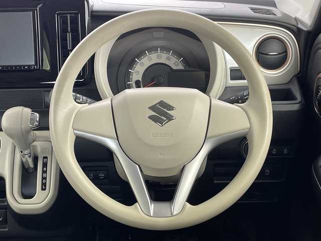 スズキ ワゴンＲ スマイル HYBRID X 新潟県 2022(令4)年 3.5万km シフォンアイボリーメタリック 純正SDナビ【CN-RZ865】/バックカメラ/フルセグTV/Bluetooth/CD、DVD、USB、/ビルトインＥＴＣ/両側パワースライドドア/コーナーセンサー/シートヒーター/LEDヘッドライト/フォグランプ/USB充電口×２/スペアキー1本/アイドリングストップ/純正フロアマット/ドアバイザー/デュアルカメラブレーキサポート/横滑り防止機能/レーンキープアシスト/盗難防止装置