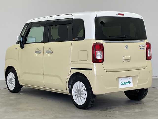 スズキ ワゴンＲ スマイル HYBRID X 新潟県 2022(令4)年 3.5万km シフォンアイボリーメタリック 純正SDナビ【CN-RZ865】/バックカメラ/フルセグTV/Bluetooth/CD、DVD、USB、/ビルトインＥＴＣ/両側パワースライドドア/コーナーセンサー/シートヒーター/LEDヘッドライト/フォグランプ/USB充電口×２/スペアキー1本/アイドリングストップ/純正フロアマット/ドアバイザー/デュアルカメラブレーキサポート/横滑り防止機能/レーンキープアシスト/盗難防止装置