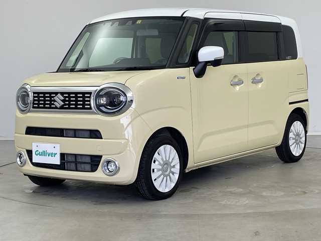 スズキ ワゴンＲ スマイル HYBRID X 新潟県 2022(令4)年 3.5万km シフォンアイボリーメタリック 純正SDナビ【CN-RZ865】/バックカメラ/フルセグTV/Bluetooth/CD、DVD、USB、/ビルトインＥＴＣ/両側パワースライドドア/コーナーセンサー/シートヒーター/LEDヘッドライト/フォグランプ/USB充電口×２/スペアキー1本/アイドリングストップ/純正フロアマット/ドアバイザー/デュアルカメラブレーキサポート/横滑り防止機能/レーンキープアシスト/盗難防止装置