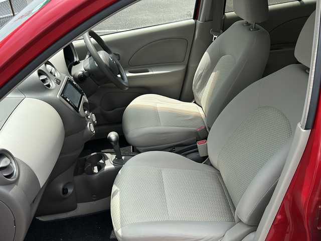 日産 マーチ 12X 福島県 2010(平22)年 7.3万km バーニングレッド 純正ナビ/(TV&BT&DVD.CD&AM.FM)/現状ナビ＆ワンセグ使用できます/ＥＴＣ/社外15inアルミホイール/ハロゲンライト/電動格納ミラー/スマートキー/プッシュスタート/Ｗエアバッグ/エンジンスターター/ＡＢＳ/ドアバイザー/純正フロアマット/保証書/取扱説明書