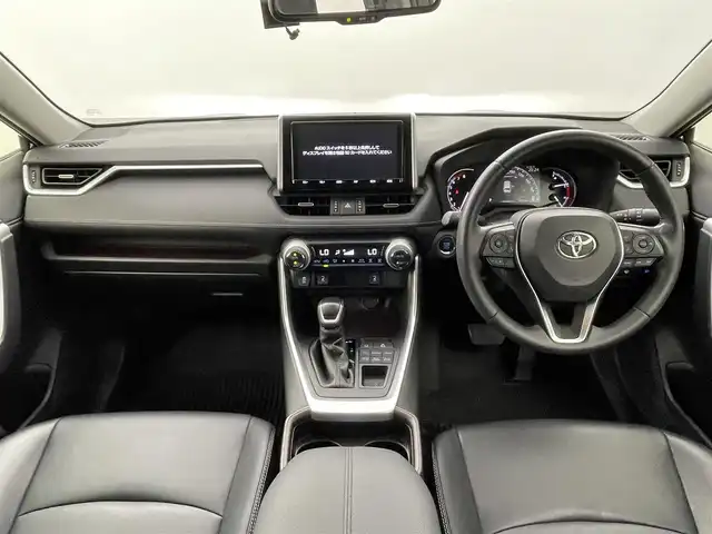 トヨタ ＲＡＶ４ G 福井県 2019(令1)年 4.8万km アティチュードブラックマイカ 純正ナビ/トヨタセーフティーセンス/プリクラッシュセーフティーシステム/横滑り防止装置/レーダークルーズコントロール/パワーバックドア/シートヒーター/ETC/LEDヘッドライト/バックカメラ