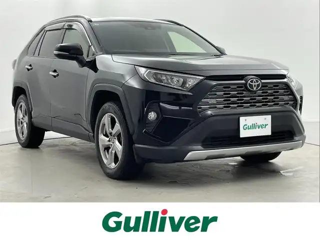 トヨタ ＲＡＶ４ G 福井県 2019(令1)年 4.8万km アティチュードブラックマイカ 純正ナビ/トヨタセーフティーセンス/プリクラッシュセーフティーシステム/横滑り防止装置/レーダークルーズコントロール/パワーバックドア/シートヒーター/ETC/LEDヘッドライト/バックカメラ