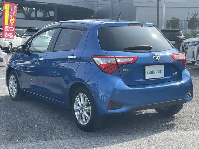 トヨタ ヴィッツ ハイブリッド U 千葉県 2019(平31)年 1.9万km コバルトブルーメタリック ワンオーナー/トヨタセーフティーセンス/・プリクラッシュセーフティー/・レーンキープアシスト/・オートマチックハイビーム/純正SDナビ【NSZT-W68T】/・CD/DVD/MSV/Bluetooth/フルセグ/バックカメラ/クルーズコントロール/スマートキー/純正ドライブレコーダー【DRT-H68A】/運転席シートヒーター/純正LEDヘッドライト/フォグランプ/本革巻きステアリング/ドアバイザー/純正15インチアルミホイール/新車時保証書