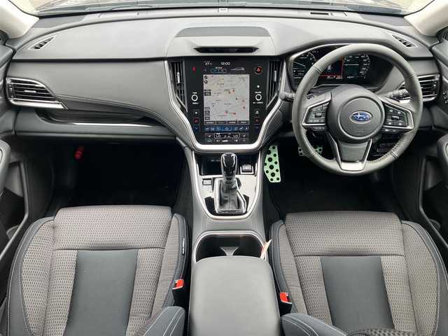 スバル アウトバック リミテッドEX 静岡県 2023(令5)年 0.6万km ベージュ エンジンスタートボタン/パワーステアリング/パワーウィンドウ/4WD/パドルシフト/スマートキー/スペアキー１本/オートエアコン/クルーズコントロール/ETC/USB入力端子/バック・サイドカメラ/純正11.6インチナビ(BT/フルセグ)/電動リアゲート/純正フロアマット/D席N席パワーシート/全席シートヒーター/ルーフレール/純正アルミホイール/ABS/横滑り防止装置/コーナーセンサー/レーンキープアシスト/盗難防止装置/オートライト/LEDヘッドライト/Wプラスサイドエアバック/衝突軽減システム/新世代アイサイト/ステアリングヒーター/デジタルインナーミラー