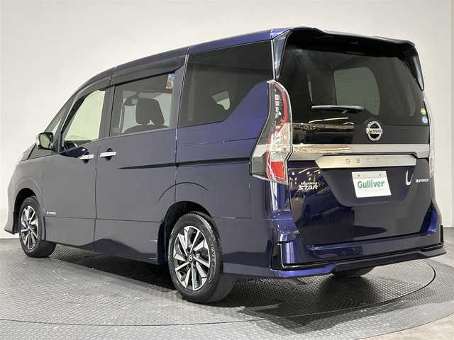 日産 セレナ e－パワー ハイウェイスター V 愛媛県 2020(令2)年 3.8万km アズライトブルー 純正10インチナビ/(Bluetooth/フルセグ)/プロパイロット/全周囲カメラ/11インチフリップダウンモニター/レーダークルーズコントロール/衝突被害軽減ブレーキ/レーンキープアシスト/両側電動スライドドア/ETC/前方ドライブレコーダー/スペアキー/USB充電/保証書