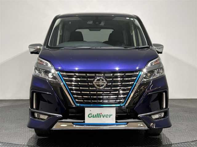 日産 セレナ e－パワー ハイウェイスター V 愛媛県 2020(令2)年 3.8万km アズライトブルー 純正10インチナビ/(Bluetooth/フルセグ)/プロパイロット/全周囲カメラ/11インチフリップダウンモニター/レーダークルーズコントロール/衝突被害軽減ブレーキ/レーンキープアシスト/両側電動スライドドア/ETC/前方ドライブレコーダー/スペアキー/USB充電/保証書