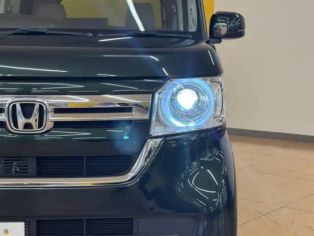 ホンダ Ｎ ＢＯＸ L 群馬県 2021(令3)年 6.9万km ブリティッシュグリーンP ホンダセンシング/純正メモリナビ/　　CD/DVD/BT/フルセグ/MSV/USB/AUX/iPod/バックカメラ/片側パワースライドドア/レーダークルーズコントロール/LEDオートライト/前席シートヒーター/バックソナー/ステアリングスイッチ/横滑り防止装置/スマートキー/ビルトインETC