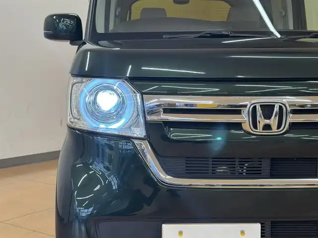 ホンダ Ｎ ＢＯＸ L 群馬県 2021(令3)年 6.9万km ブリティッシュグリーンP ホンダセンシング/純正メモリナビ/　　CD/DVD/BT/フルセグ/MSV/USB/AUX/iPod/バックカメラ/片側パワースライドドア/レーダークルーズコントロール/LEDオートライト/前席シートヒーター/バックソナー/ステアリングスイッチ/横滑り防止装置/スマートキー/ビルトインETC