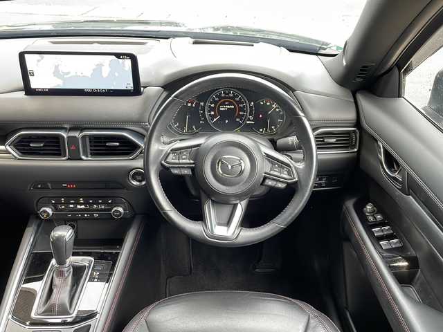 マツダ ＣＸ－５ XD スポーツアピアランス 静岡県 2022(令4)年 3.9万km ジェットブラックマイカ 純正ナビ/・FM/AM/・Bluetooth/・USB/・スマートフォン連携/・フルセグTV/主要装備/・３６０°ビューモニター/・ドライブレコーダー/・ＥＴＣ２．０/・全席シートヒーター/・運転席パワーシート/・アダプティブＬＥＤヘッドライト/・パワーリアゲート/・専用１９インチアルミ/・ワイヤレス充電/・パーキングセンサー/・レーンキープアシスト/・左右独立温度調整オートエアコン/・電動パーキング/・オートホールド/・アイドリングストップ/・ブラインドスポットモニタリング/・ヘッドアップディスプレイ