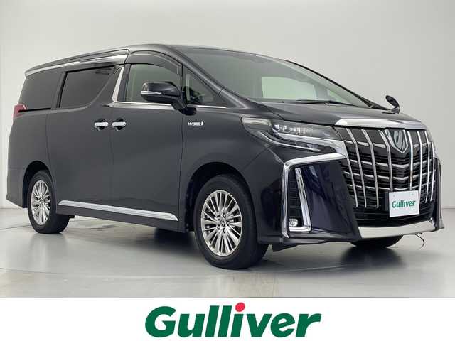 トヨタ アルファードハイブリット S 愛知県 2020(令2)年 3.5万km スパークリングブラックパールクリスタルシャイン ４WD/ハイブリッド/純正９インチメモリナビ・フルセグTV/純正フリップダウンモニター/純正LEDヘッドライト/純正エンジンスターター/デジタルインナーミラー/スマートキー/クリアランスソナー/ブラインドスポットモニター/レーダークルーズ/プリクラッシュセーフティ/バックカメラ/ビルトインETC