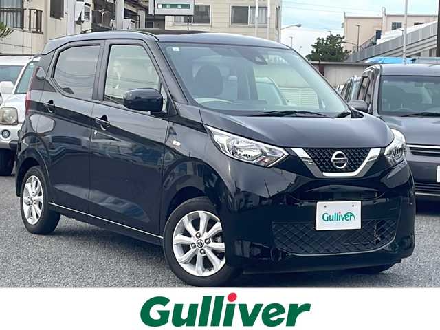 日産 デイズ X 東京都 2020(令2)年 5.1万km ブラック 純正メモリナビ/　　CD/BT/バックカメラ/フルセグテレビ/CD/BT/前後コーナーセンサー/アイドリングストップ/ETC