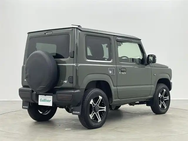 スズキ ジムニー XC 埼玉県 2022(令4)年 3.4万km ジャングルグリーン 5速MT/社外7インチナビ/ フルセグTV Bluetooth CD DVD/バックカメラ/クルーズコントロール/デュアルセンサーブレーキサポート2/ヒルディセントコントロール/ドライブレコーダー/ビルトインETC/前席シートヒーター/前席レーザーシートカバー/社外グリル/社外テールランプ/carrozzeriaスピーカー/社外16インチアルミホイール/LEDオートライト/オートエアコン