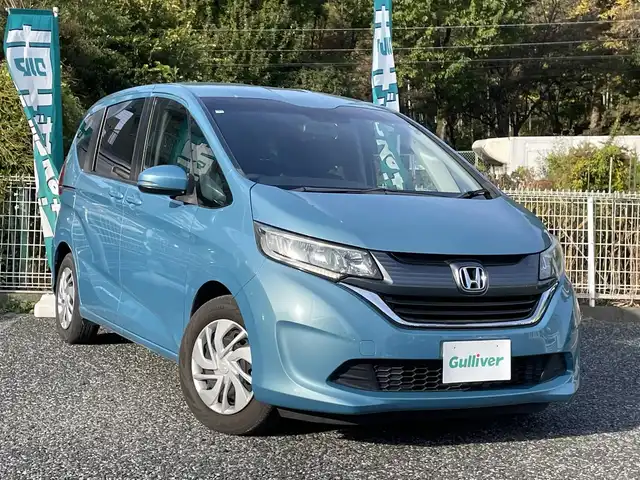 ホンダ フリード＋ G 埼玉県 2018(平30)年 2.7万km ブルーホライゾンM ワンオーナー車/前席シートヒーター/純正ナビTV/バックカメラ/ビルトインETC/左パワースライドドア/プッシュスタート/スマートキー/保証書付整備手帳/取扱説明書