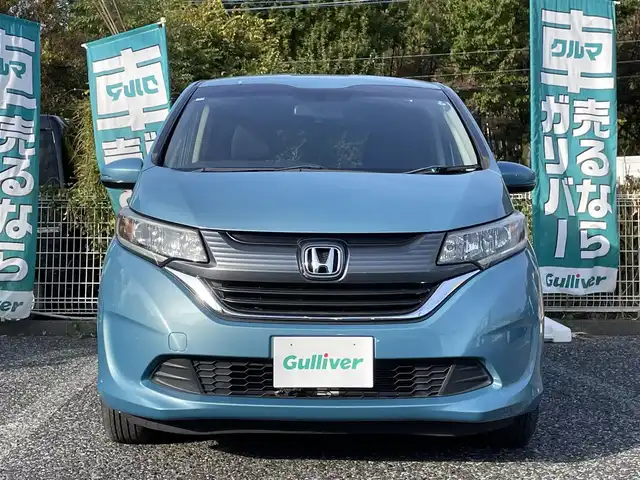 ホンダ フリード＋ G 埼玉県 2018(平30)年 2.7万km ブルーホライゾンM ワンオーナー車/前席シートヒーター/純正ナビTV/バックカメラ/ビルトインETC/左パワースライドドア/プッシュスタート/スマートキー/保証書付整備手帳/取扱説明書