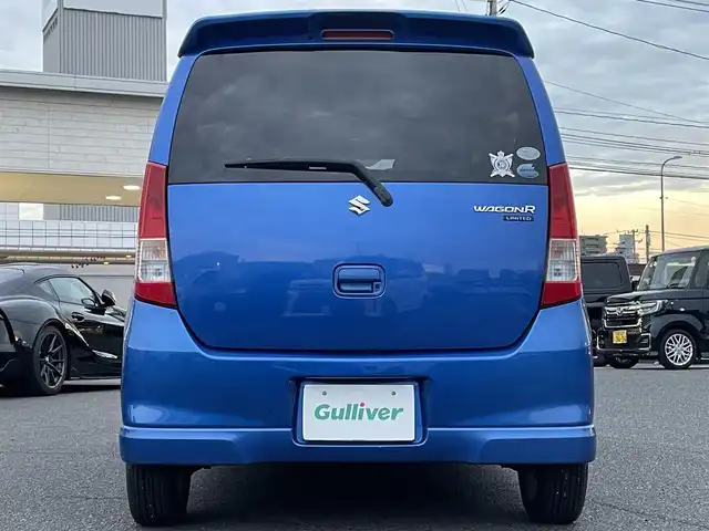 スズキ ワゴンＲ リミテッド 広島県 2011(平23)年 8.2万km パールメタリックカシミールブルー ワンオーナー/社外メモリナビ/フルセグTV/盗難防止装置/オートライト/プッシュスタート/スペアキー/スマートキー/純正14インチアルミホイール/純正フロアマット/HIDライト/保証書有り/取扱説明書有り