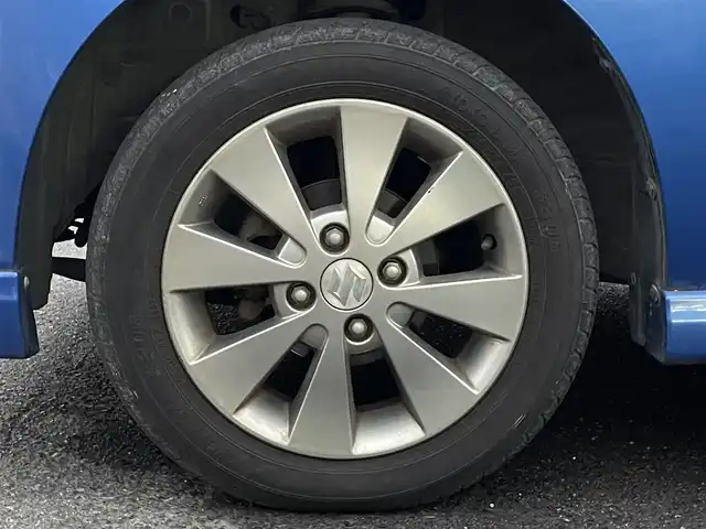 スズキ ワゴンＲ リミテッド 広島県 2011(平23)年 8.2万km パールメタリックカシミールブルー ワンオーナー/社外メモリナビ/フルセグTV/盗難防止装置/オートライト/プッシュスタート/スペアキー/スマートキー/純正14インチアルミホイール/純正フロアマット/HIDライト/保証書有り/取扱説明書有り