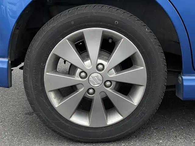 スズキ ワゴンＲ リミテッド 広島県 2011(平23)年 8.2万km パールメタリックカシミールブルー ワンオーナー/社外メモリナビ/フルセグTV/盗難防止装置/オートライト/プッシュスタート/スペアキー/スマートキー/純正14インチアルミホイール/純正フロアマット/HIDライト/保証書有り/取扱説明書有り