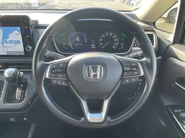 ホンダ オデッセイ ハイブリッド e:HEVアブソルート EX 長崎県 2022(令4)年 3.8万km プレミアムヴィーナスブラックP ワンオーナー/純正SDナビ/CD/DVD/BT/HDMI/フルセグTV/全方位カメラ/ハーフレザーシート/前席パワーシート/前席シートヒーター/ホンダセンシング/レーダークルーズコントロール/レーンキープアシスト/両側パワースライドドア/ブラインドスポットモニター/ナビ連動ドライブレコーダー/ビルトインETC