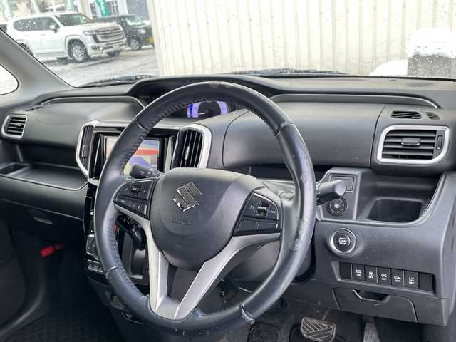 スズキ ソリオ バンディット HV MV 道北・旭川 2016(平28)年 6.9万km ミッドナイトバイオレットメタリック /4WD//禁煙車//社外ナビ/CD/DVD/SD/USB/iPod/TV//前席シートヒーター//片側パワースライドドア//クルーズコントロール//バックカメラ//オートライト//LEDヘッドライト//純正15インチアルミホイール//デュアルカメラブレーキサポート//誤発進抑制機能//車線逸脱警報//純正フロアマット//ドライブレコーダー//保証書