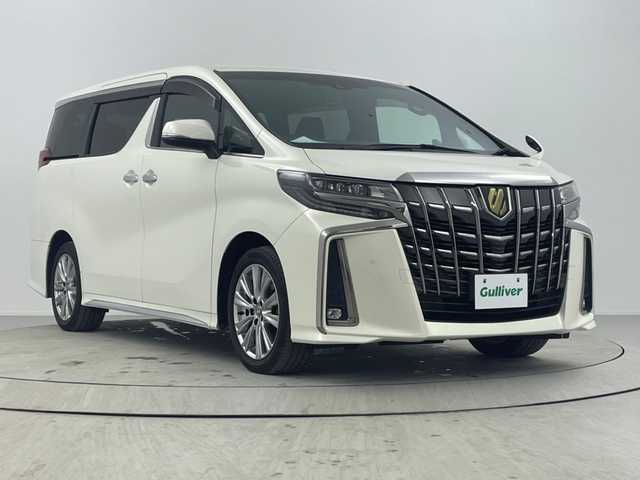 トヨタ アルファード S タイプゴールド 熊本県 2020(令2)年 4万km ラグジュアリーホワイトパールクリスタルシャインガラスフレーク トヨタセーフティーセンス/純正９インチディスプレイオーディオ（ナビ機能付）/バックカメラ /ETC/両側パワースライドドア/ハーフレザーシート /クリアランスソナー /LEDライト/フォグライト /オートライト/オートマチックハイビーム/純正18インチアルミホイール/純正フロアマット/ステアリングリモコン/オートブレーキホールド/電動格納ミラー/スマートキー/スペアキー/アイドリングストップ