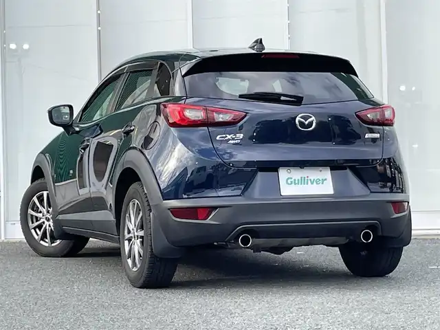 マツダ ＣＸ－３ XD ツーリング 福岡県 2016(平28)年 11.7万km ディープクリスタルブルーマイカ 純正ナビ/（AM/FM/CD/DVD/AUX/USB/BT/フルセグ）/クルーズコントロール/ブラインドスポットモニター/ETC/バックカメラ/前後ドライブレコーダー/純正フロアマット/レザーシート/D+N席シートヒーター/社外16インチアルミホイール/4WD/ターボ/オートライト/LEDヘッドライト/プッシュスタート/スマートキー/アイドリングストップ/ステアリングスイッチ/ドアバイザー/電動格納ミラー/ISO FIX/W+サイド+カーテンエアバッグ