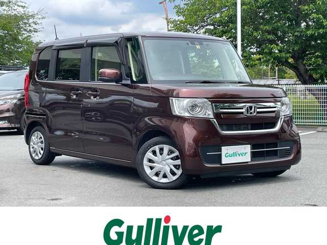 ホンダ Ｎ ＢＯＸ G 静岡県 2022(令4)年 0.3万km プレミアムアガットブラウンP １オーナー　/ホンダセンシング　/純正ナビ　/ワンセグＴＶ　/Ｂカメラ/リアセンサー /両側スライドドア　/オートライト　　/ブレーキホールド　/ステアリングスイッチ/社外ドラレコ　/ＥＴＣ　/スペアキー　/保証書　/取説