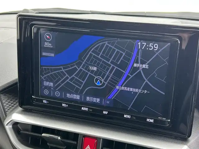 トヨタ ライズ Z 群馬県 2020(令2)年 4.6万km ブラックマイカメタリック 純正９インチナビ　バックカメラ　レーダークルーズコントロール　ＢＳＭ　ＬＥＤライト　ＡＨＢ　シートヒーター　純正１７インチＡＷ　ステアリングリモコン　ＥＴＣ２．０　ドライブレコーダー　禁煙車