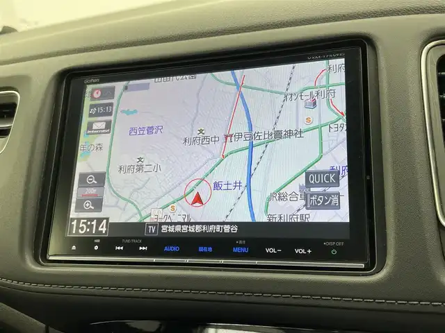 ホンダ ヴェゼル ハイブリッド Z ホンダセンシング 宮城県 2017(平29)年 2.9万km ルーセブラックM 純正SD８インチナビ　/・フルセグTV/・Bluetooth接続/・CD/・DVD/・USB入力端子/・HDMI/ホンダセンシング　/本革シート/ＥＴＣ　/バックカメラ/前席パワーシート　/前席シートヒーター　/シートメモリー　/バックカメラ　/前後ドライブレコーダー　/レーダークルーズコントロール　/LEDヘッドライト/純正ホイール/純正フロアマット/パドルシフト/ダンロップタイヤ2017年製