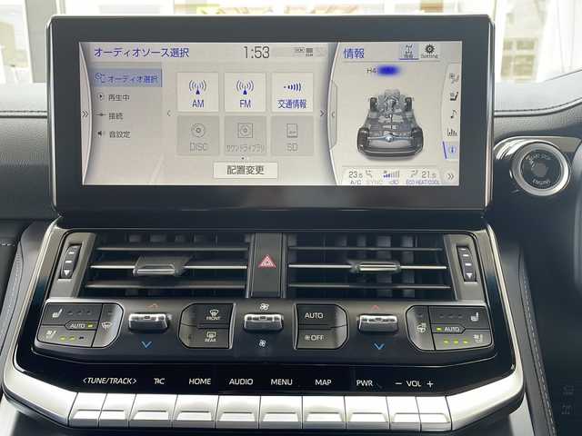 トヨタ ランドクルーザー ZX 鳥取県 2021(令3)年 1.6万km ブラック ワンオーナー/モデリスタエアロ/サンルーフ/JBLプレミアムサウンド/ブラックレザーシート/メーカーナビゲーション/全方位カメラ/オールモード４WD/クロールコントロール/ヘッドアップディスプレイ/本木目インテリアパネル/スマートキーx２個/指紋認定スタートスイッチ/プリクラッシュセーフティ/ブラインドスポットモニタリング/レーンデパーチャーアラート/アダクティブクルーズ/インテリジェンスソナー/オートハイビーム/４ゾーンエアコン/前・サードパワーシート/前・セカンドエアーシート（ヒーター）/サード電動格納シート/ハンドルヒーター/テレスコピックステアリング/パワーテールゲート/AC100V電源/フルセグ・Bluetooth/USB入力/LEDヘッドライト/シーケンシャルターンライト/ビルトイン２０ETC/記録簿R6/10R6/4R5/10R4/10R4/5R3/12/保証書・取説・ナビ取説