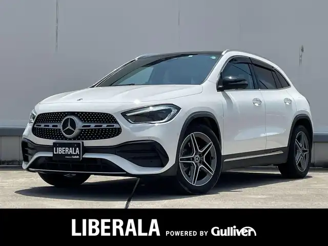 メルセデス・ベンツ ＧＬＡ２００ｄ 4マチック AMGライン 東京都 2021(令3)年 4万km 白 純正ナビ/360°カメラ/ACC/ハーフレザーシート/シートヒーター/ドライブレコーダー/パノラマSR/ETC2.0