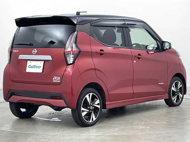 日産 デイズ HWS G ターボ プロパイロットED 道央・札幌 2020(令2)年 3.6万km スパークリングレッド/ブラック ・４ＷＤ/・純正ナビ＆ＴＶ＆ＢＴ＆ＤＶＤ＆ＣＤ/・全方向カメラ/・プロパイロット/・エマージェンシーブレーキ/・車線逸脱警報/・レーンキープアシスト/・ＶＤＣ/・アイドリングストップ/・オートマチックハイビーム/・オートライト/・ＬＥＤヘッドライト/・アダプティブクルーズコントロール/・前席シートヒーター/・ドアミラーヒーター＆ウィンカー/・ＥＴＣ/・電動パーキングブレーキ/・ブレーキホールド