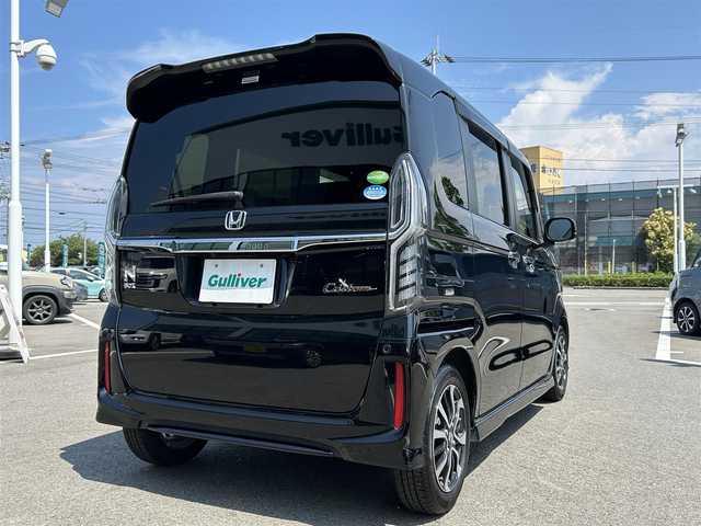 ホンダ Ｎ ＢＯＸ カスタム G L ホンダセンシング 愛媛県 2019(平31)年 8万km クリスタルブラックパール 禁煙車/登録時走行距離:79467km/社外メモリナビ/AM/FM/CD/DVD/フルセグTV/SD/Bluetooth/バックカメラ/前後ドライブレコーダー/ビルトインETC/衝突軽減システム/横滑り防止装置/レーダークルーズコントロール/LEDヘッドライト/オートライト/片側パワースライドドア/エンジンスタートボタン/スマートキー/純正アルミホイール/コーナーセンサー
