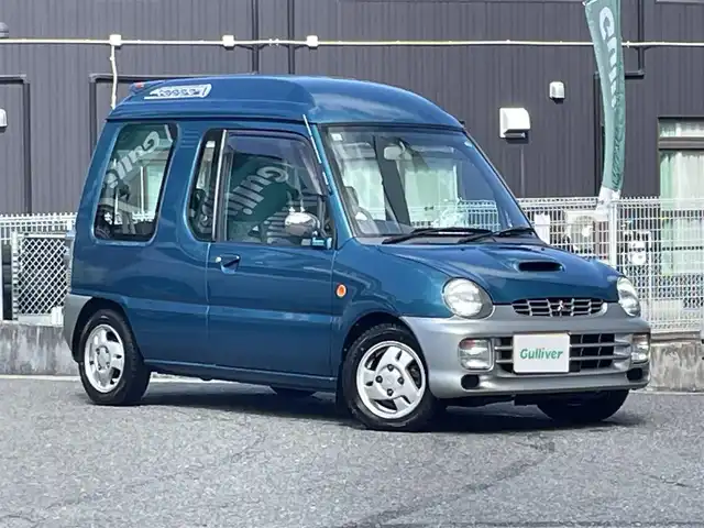 三菱 ミニカ トッポ Rt 宮城県 1996(平8)年 5.8万km スニオンターコイズ 社外オーディオ/1:2ドア/フォグライト