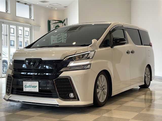 トヨタ ヴェルファイア Z Aエディション ゴールデンアイズ 福井県 2016(平28)年 7.3万km ホワイトパールクリスタルシャイン