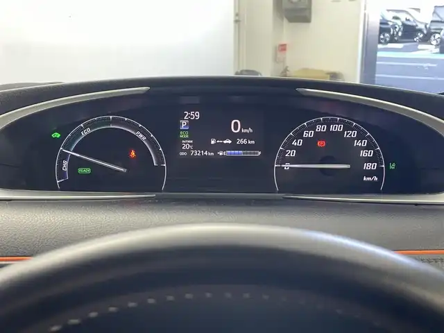 トヨタ シエンタ ハイブリッド G 群馬県 2016(平28)年 7.4万km ブラックマイカ フリップダウンモニター　社外７インチナビ　バックカメラ　両側パワースライドドア　ＨＩＤオートライト　ＡＨＢ　ステアリングリモコン　カーテンエアバッグ　スマートキー　ＥＴＣ　横滑り防止装置　禁煙車