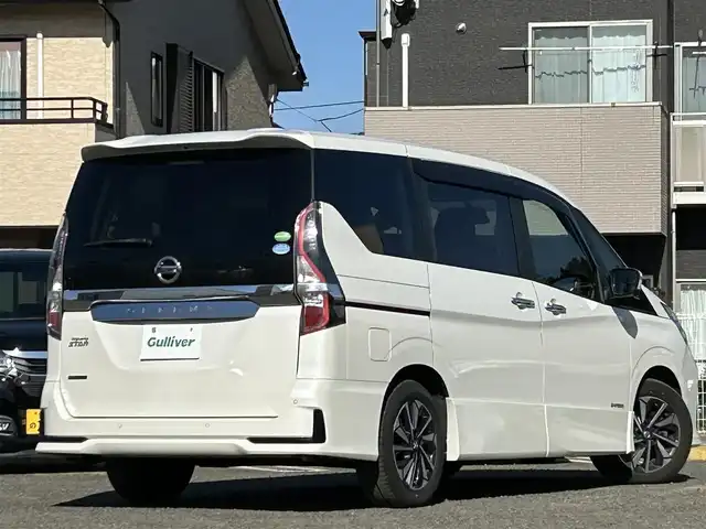 日産 セレナ ハイウェイスター V 宮城県 2020(令2)年 6.1万km ブリリアントホワイトパール /ワンオーナー//純正メモリナビ//CD/DVD/SD/BT/USB/フルセグテレビ//純正フリップダウンモニター//両側パワースライドドア//左側ハンズフリースライドドア//クルーズコントロール//アラウンドビューモニター//エマージェンシーブレーキ//ブラインドスポットモニター//ビルトインETC//HID//スマートキーx2//保証書/取扱説明書/ディーラー点検記録簿