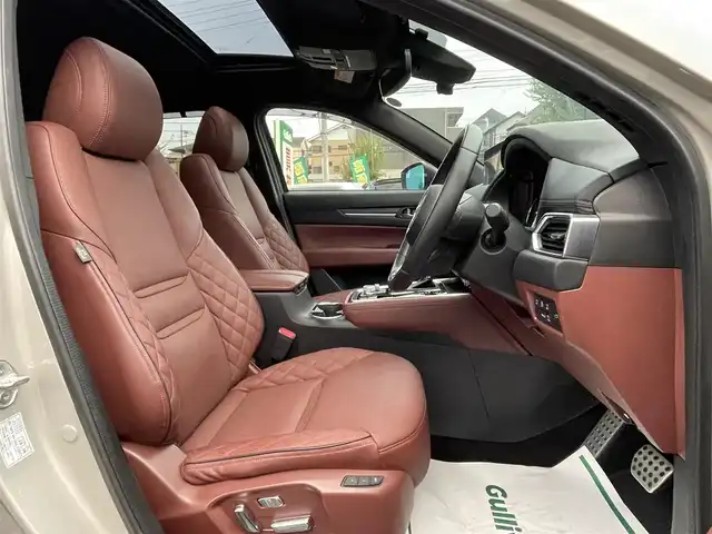 マツダ ＣＸ－８ XD エクスクルーシブモード 埼玉県 2021(令3)年 3.9万km プラチナクォーツメタリック サンルーフ/茶革シート/シートヒーター＆エアシート/パワーシート/BOSEサウンド/純正ナビTV/360度カメラ/前後ドラレコ/パワーバックドア/クリアランスソナー/純正１９インチアルミ/LEDヘッドライト/ヘッドアップディスプレイ/プッシュスタート/スマートキー/レーダークルーズコントロール/保証書付整備手帳/取扱説明書