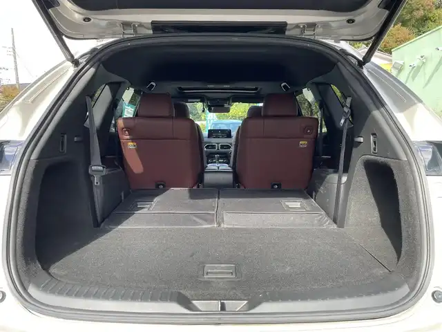 マツダ ＣＸ－８ XD エクスクルーシブモード 埼玉県 2021(令3)年 3.9万km プラチナクォーツメタリック サンルーフ/茶革シート/シートヒーター＆エアシート/パワーシート/BOSEサウンド/純正ナビTV/360度カメラ/前後ドラレコ/パワーバックドア/クリアランスソナー/純正１９インチアルミ/LEDヘッドライト/ヘッドアップディスプレイ/プッシュスタート/スマートキー/レーダークルーズコントロール/保証書付整備手帳/取扱説明書