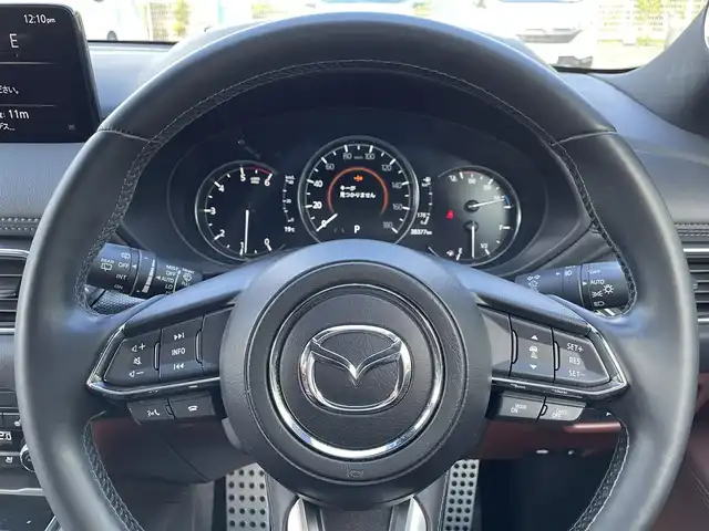 マツダ ＣＸ－８ XD エクスクルーシブモード 埼玉県 2021(令3)年 3.9万km プラチナクォーツメタリック サンルーフ/茶革シート/シートヒーター＆エアシート/パワーシート/BOSEサウンド/純正ナビTV/360度カメラ/前後ドラレコ/パワーバックドア/クリアランスソナー/純正１９インチアルミ/LEDヘッドライト/ヘッドアップディスプレイ/プッシュスタート/スマートキー/レーダークルーズコントロール/保証書付整備手帳/取扱説明書