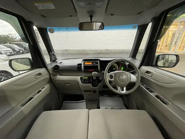 ホンダ Ｎ ＢＯＸ G Lパッケージ 山形県 2013(平25)年 2.5万km ヒダマリアイボリーパール 4WD/スタッドレスタイヤ車載/FM/AM/AUX接続/アイドリングストップ/ABS/横滑り防止装置/パワースライドドア/パワステ/パワーウィンドウ/エンジンスタートボタン/ハロゲンヘッドライト/純正フロアマット/純正ドアバイザー