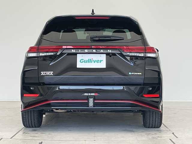 日産 オーラ ニスモ 愛知県 2022(令4)年 3.1万km スーパーブラック ニスモエアロ/純正9型ナビ/ＲＥＣＡＲＯシート/バッグカメラ/コーナーセンサー/純正アルミホイール/ブラインドスポットモニター/LEDヘッドライト/インテリジェントミラー/オートマチックハイビーム/ドライブレコーダー/ETC/衝突軽減システム/フルセグ/CD DVD/Bluetooth/ステアリングスイッチ/スマートキー/プッシュスタート