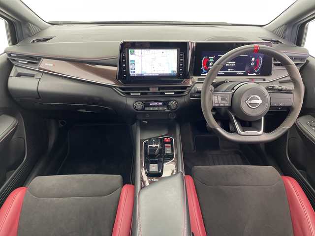 日産 オーラ ニスモ 愛知県 2022(令4)年 3.1万km スーパーブラック ニスモエアロ/純正9型ナビ/ＲＥＣＡＲＯシート/バッグカメラ/コーナーセンサー/純正アルミホイール/ブラインドスポットモニター/LEDヘッドライト/インテリジェントミラー/オートマチックハイビーム/ドライブレコーダー/ETC/衝突軽減システム/フルセグ/CD DVD/Bluetooth/ステアリングスイッチ/スマートキー/プッシュスタート