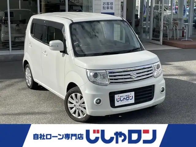 スズキ ＭＲワゴン Wit XS 山梨県 2014(平26)年 8.3万km パールホワイト (株)IDOMが運営する【じしゃロン甲府店】の自社ローン専用車両になります。/こちらは現金またはオートローンご利用時の価格です。自社ローンご希望の方は別途その旨お申付け下さい/スマートキー/社外ナビ・ワンセグTV/CD/ETC/HIDオートライト/前後ドラレコ/保証書・取説書