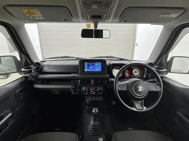 スズキ ジムニー XL 岡山県 2019(令1)年 3.9万km ジャングルグリーン ディスプレイオーディオ/Carplay/HDMI/Bluetooth/4WD/社外16inアルミホイール+サマータイヤ：装着/LEDヘッドライト/シートヒーター/横滑り防止機能/スマートキー/プッシュスタート/純正フロアマット/オーバーフェンダー