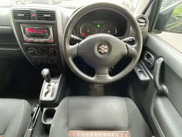 スズキ ジムニー ワイルドウィンド 神奈川県 2007(平19)年 12.2万km ブルーイッシュブラックパール3 KENWOODラジオ/ターボ/4WD/ルーフレール/運転席シートヒーター/ドアバイザー/社外フロアマット/純正16インチアルミホイール/純正ハロゲンヘッドライト/新車時保証書/取扱説明書
