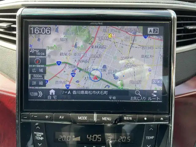 トヨタ ヴェルファイア 2．4Z 香川県 2008(平20)年 11.4万km ブラック ALPINEナビ/フリップダウンモニター/フルセグTV/B/CD/DVD/SD/両側パワースライドドア/社外ダウンサス/バックカメラ/3列シート7人乗り/マフラーカッター/ドラレコミラー/Wサンルーフ